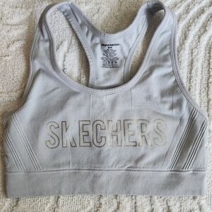 Skechers Light Gray Athletic Bra